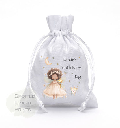 Personalised Tooth Fairy Bags, Tooth Fairy pouch, Lost tooth bag, First Tooth, Girls and Boys Tooth Fairy Bag