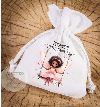 Personalised Tooth Fairy Bags, Tooth Fairy pouch, Lost tooth bag, First Tooth, Girls and Boys Tooth Fairy Bag