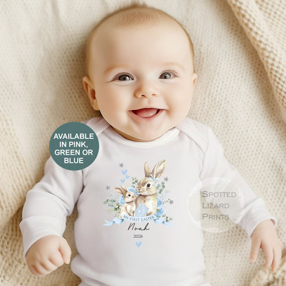 personalised My first Easter sleepsuit