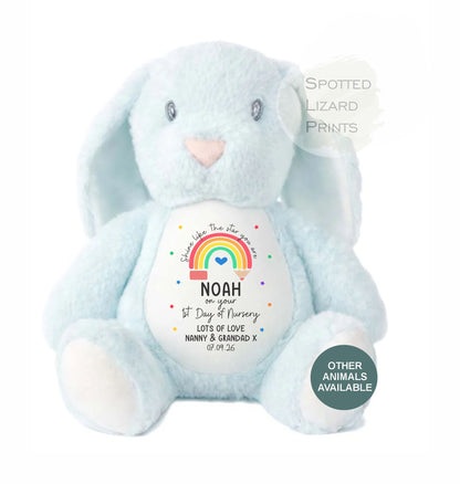 personalised first day of school teddy