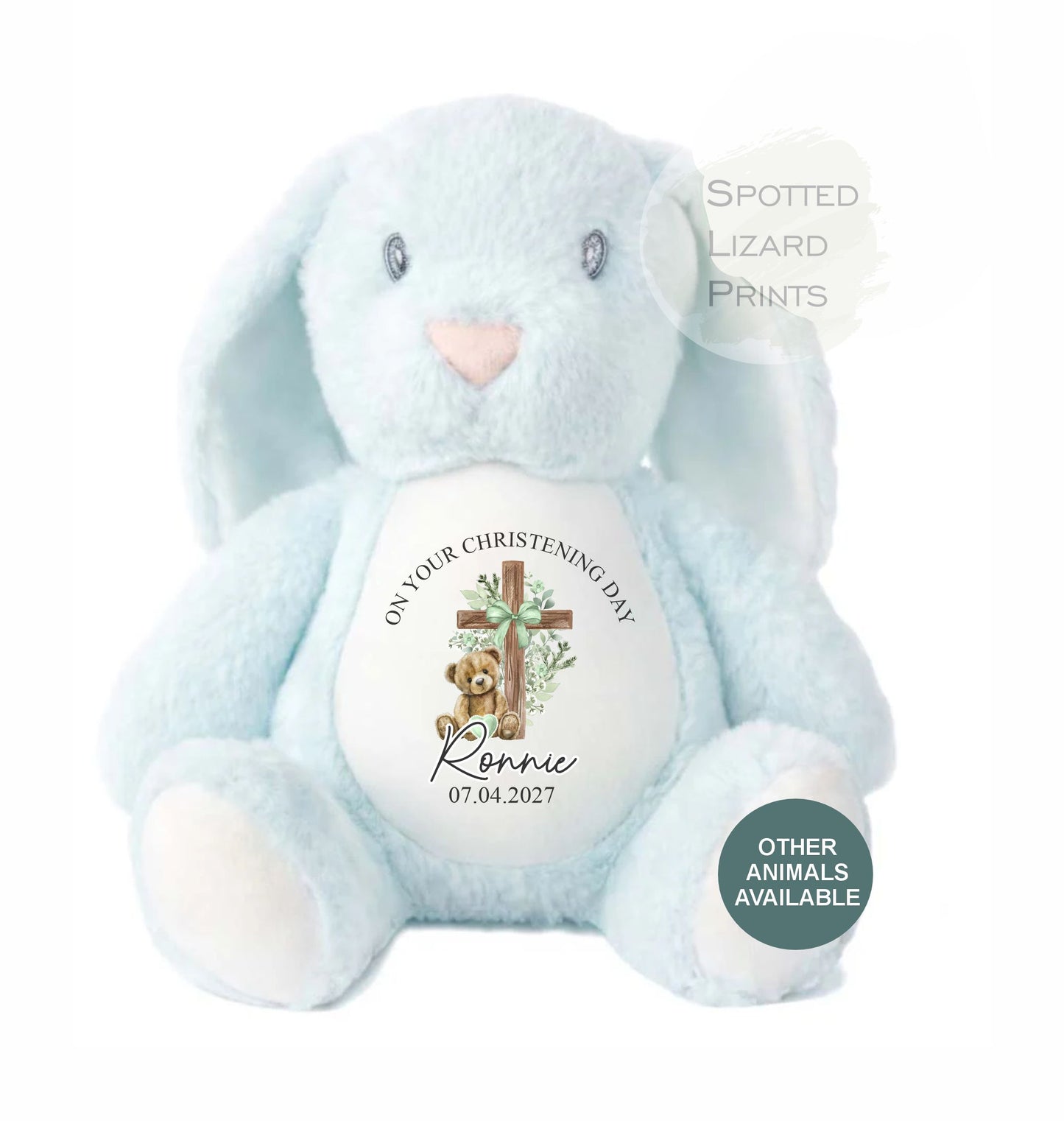 Personalised Christening Teddy