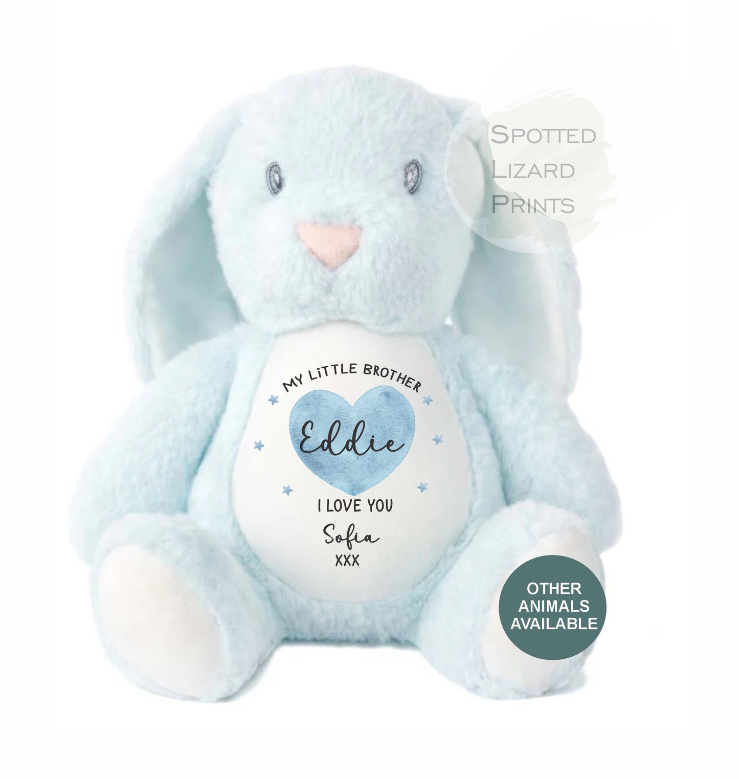 Personalised Big Brother or Big Sister Soft Toy