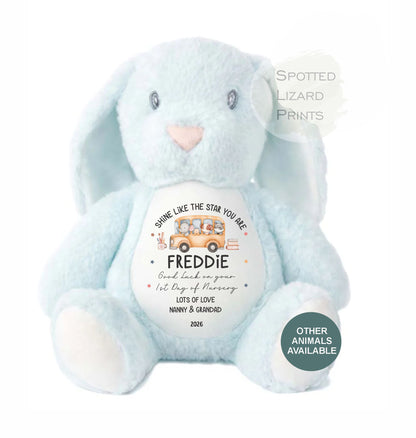 personalised first day of school teddy