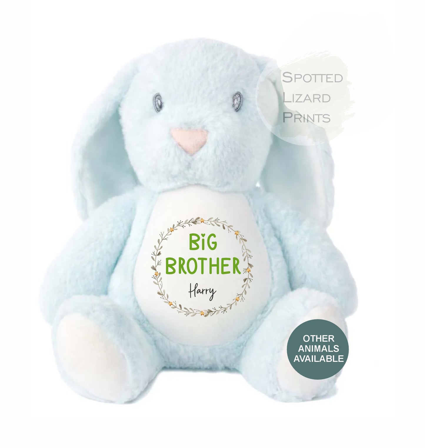 Personalised New Big Brother Bunny, Big Brother Announcement, Best Big Brother, Personalised Toy, Promoted to Big Brother, Little Brother