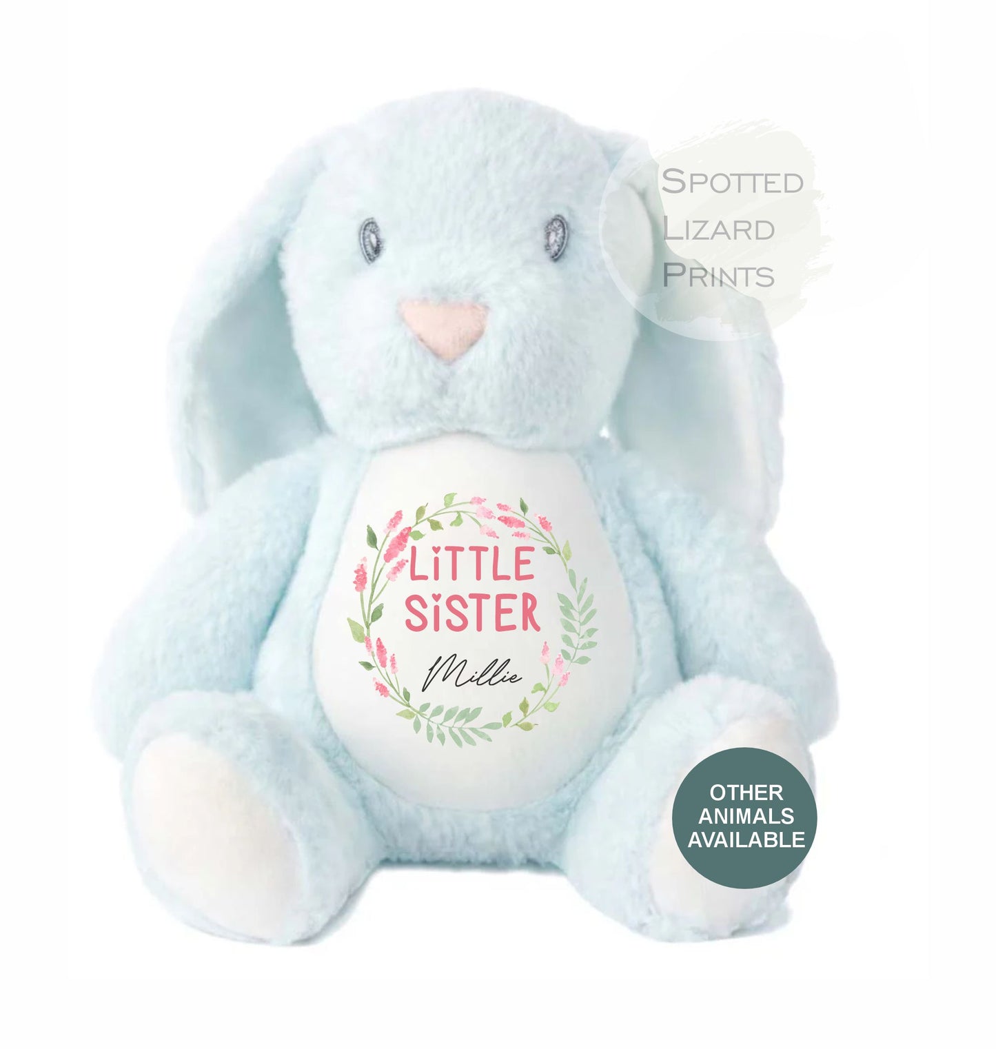 Personalised Big Sister Little Sister teddy