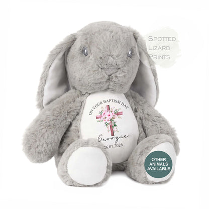personalised Christening teddy