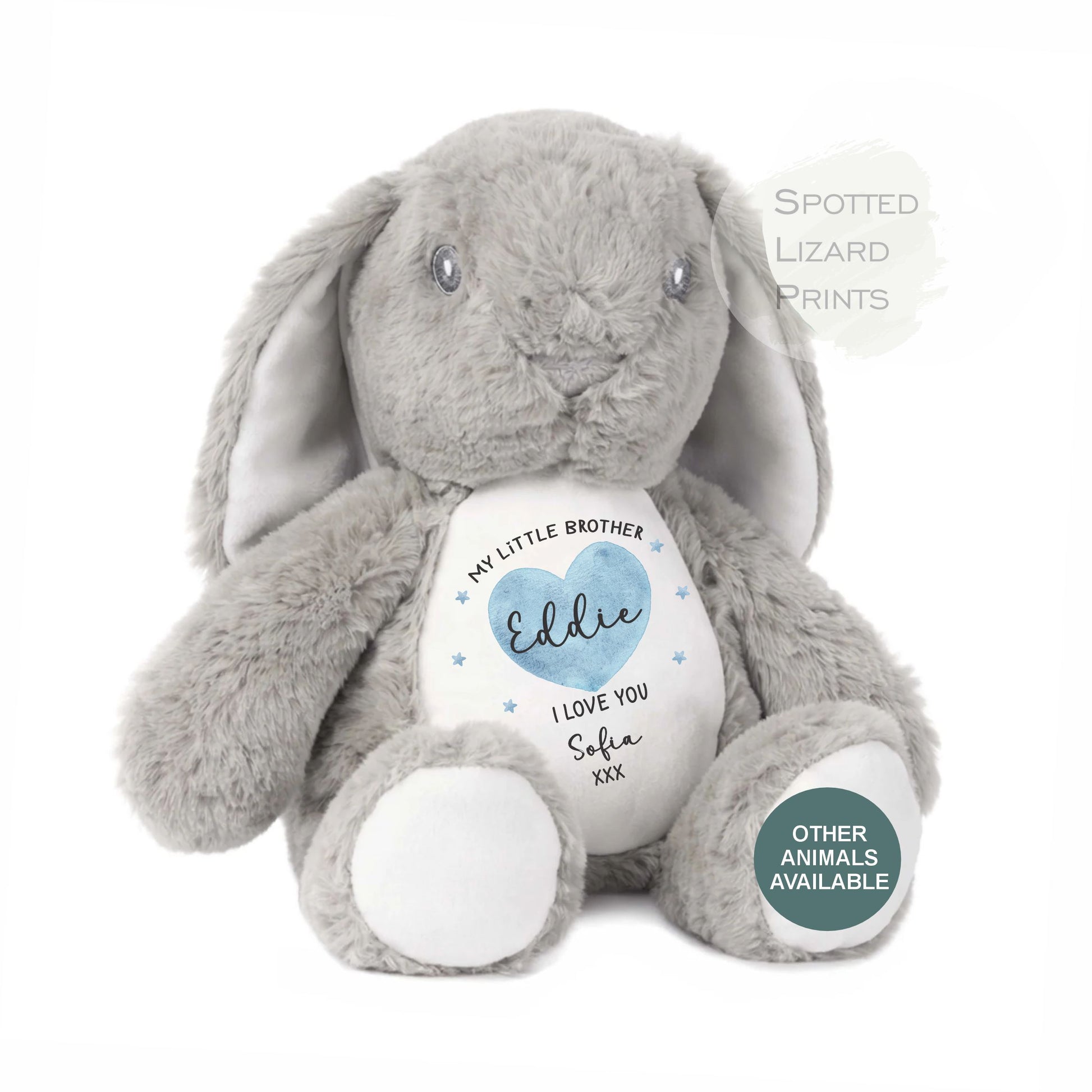 Personalised Big Brother or Big Sister Soft Toy