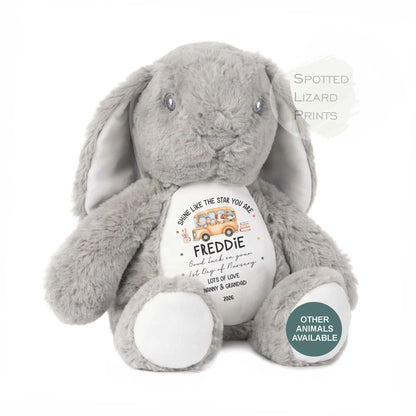 personalised first day of school teddy