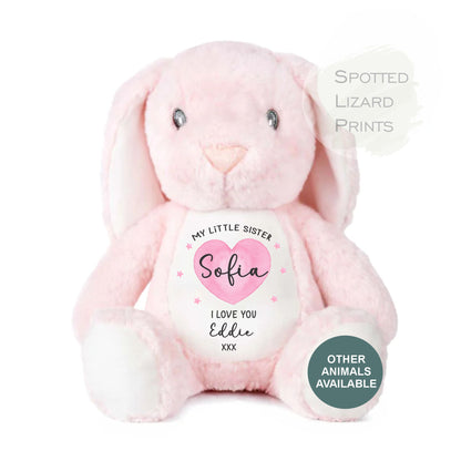 Personalised Big Brother or Big Sister Soft Toy