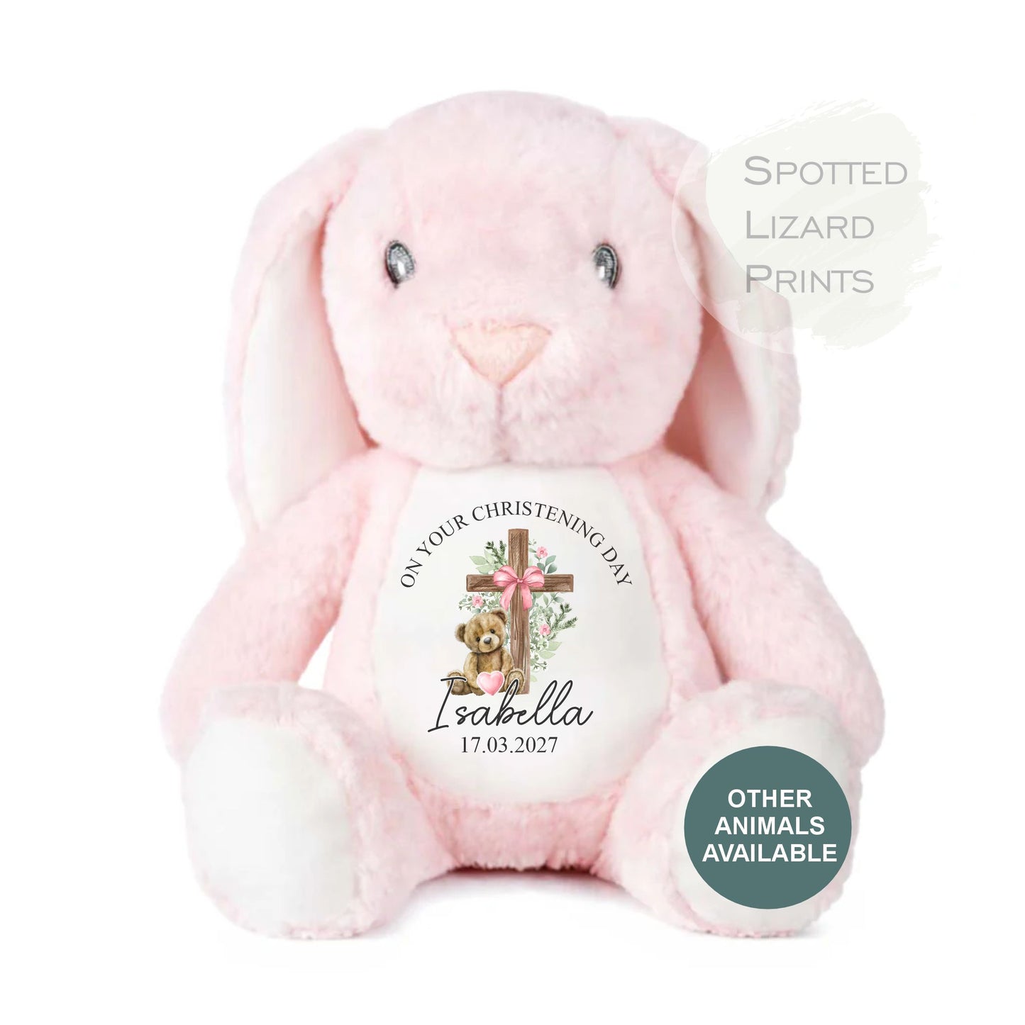 Personalised Christening Teddy