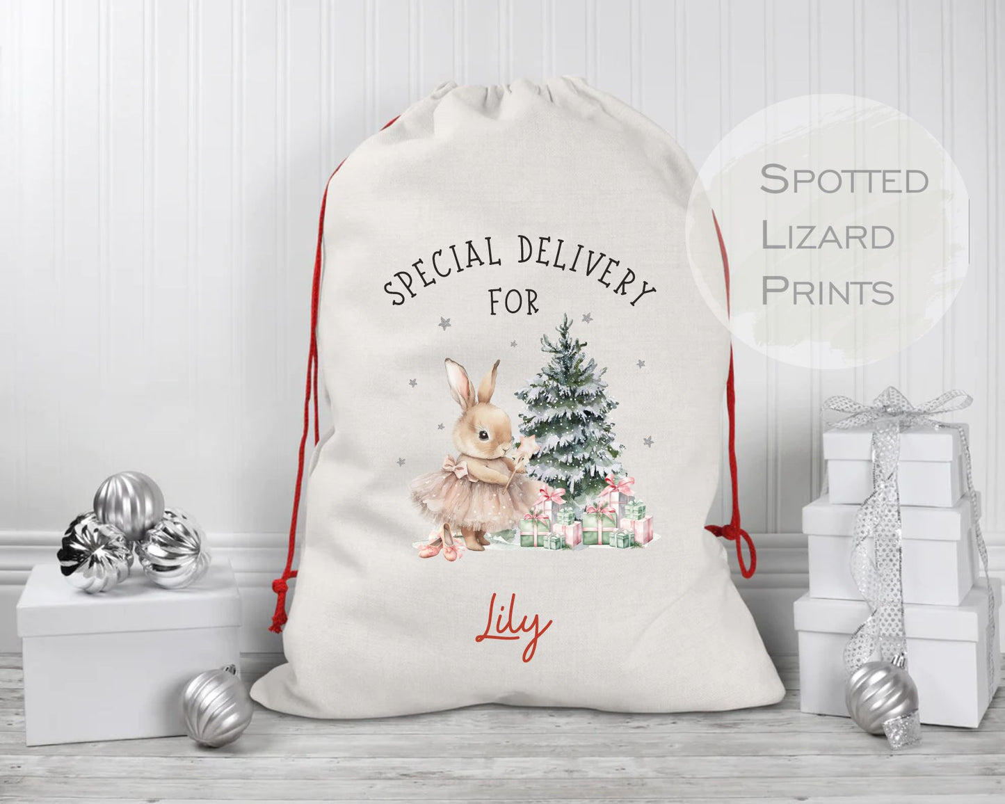 Personalised Santa sack