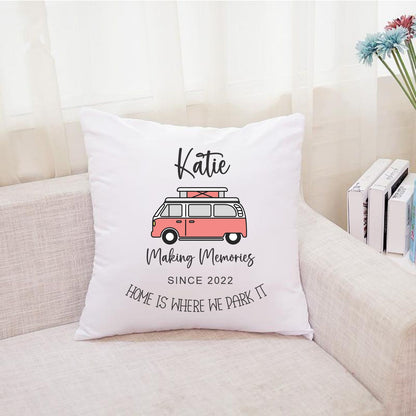 personalised camper van pillow