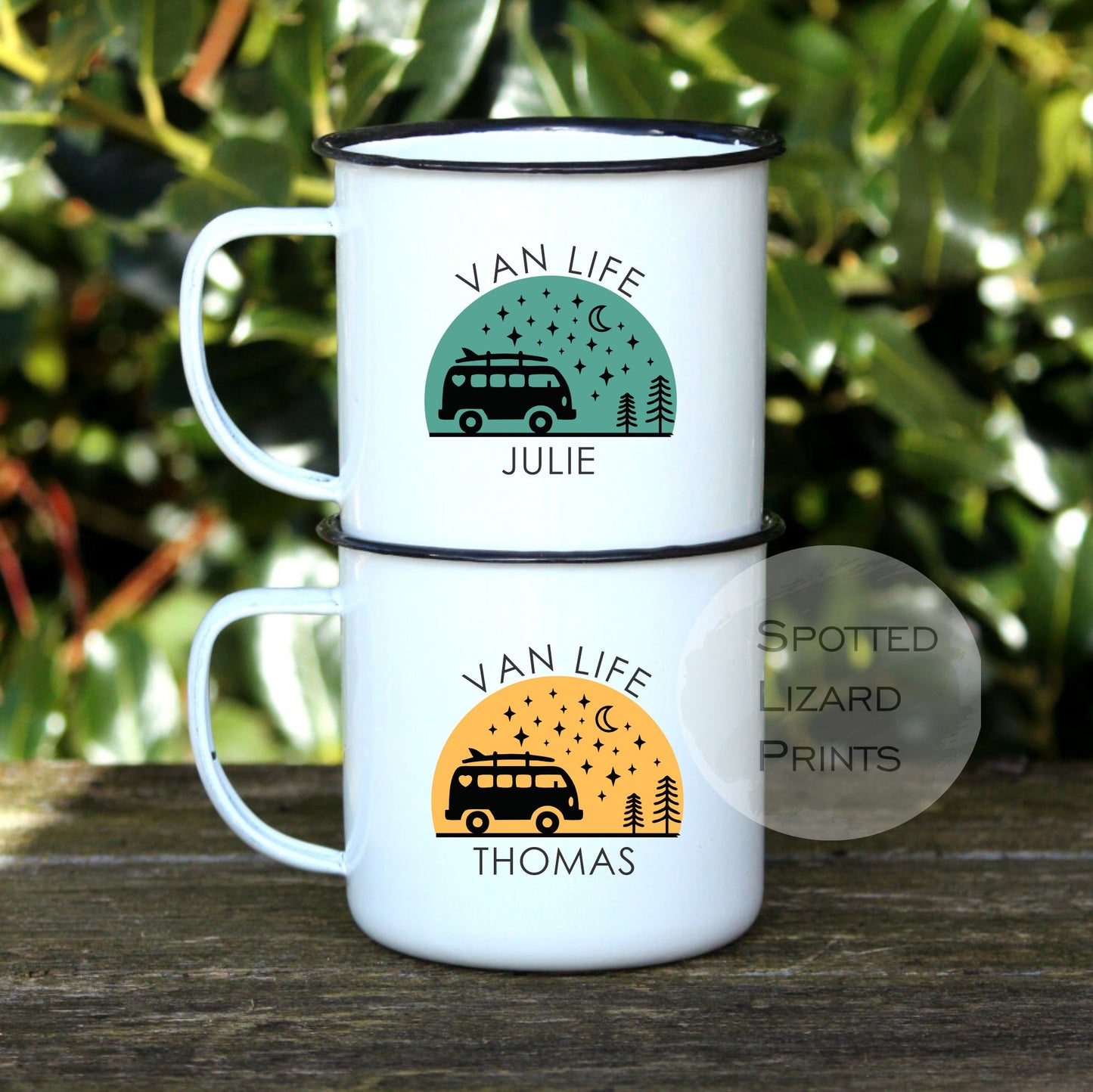 Personalised Campervan Mug