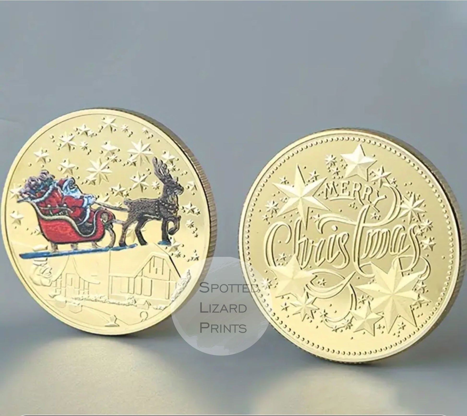 Santa Wish Pouch & coin 