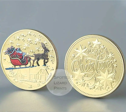 Santa Wish Pouch & coin 