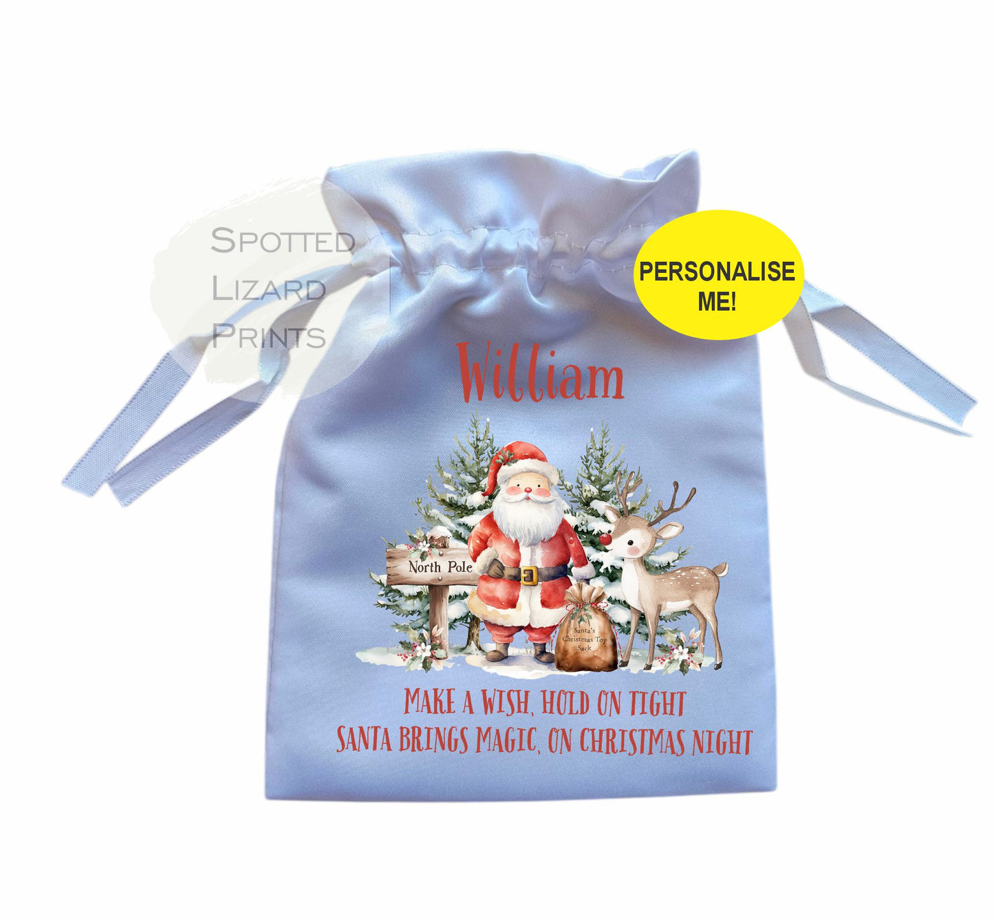 Santa Wish Pouch & coin 