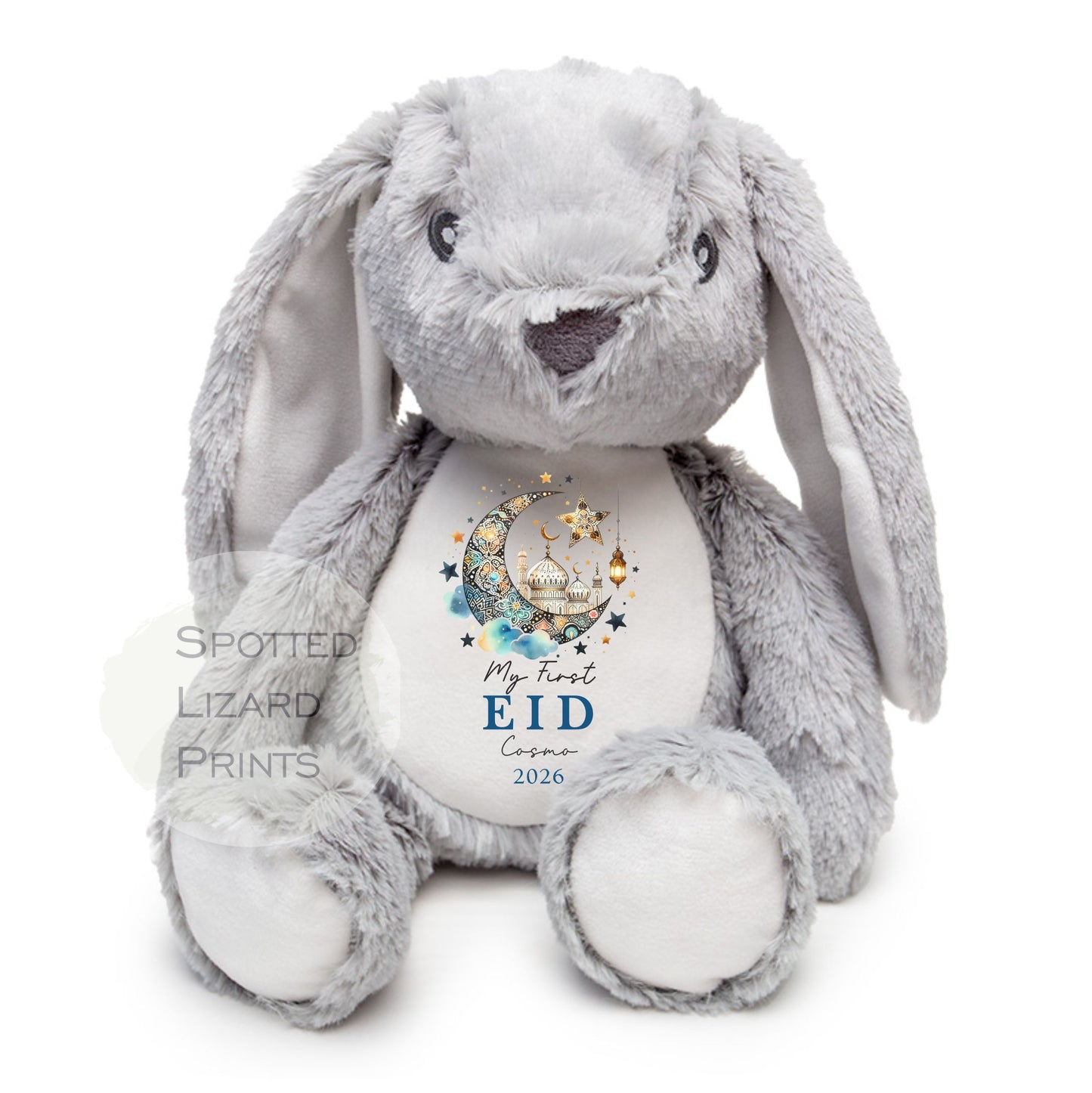 Personalised My First Eid Toy - First Eid Teddy - 1st Eid Gift - Eid Mubarak Baby Teddy - Personalised Baby Gift