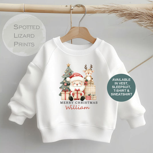 Personalised Children Christmas Sweatshirt