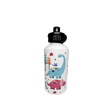 personalised kids dinosaur water bottle