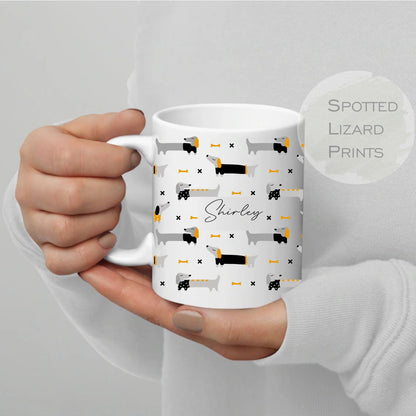 Personalised Dachshund Mug