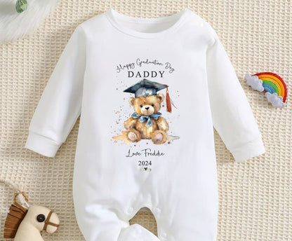 childrens nursery graduation baby romper