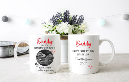 Personalised Baby Scan Mug for Dad 