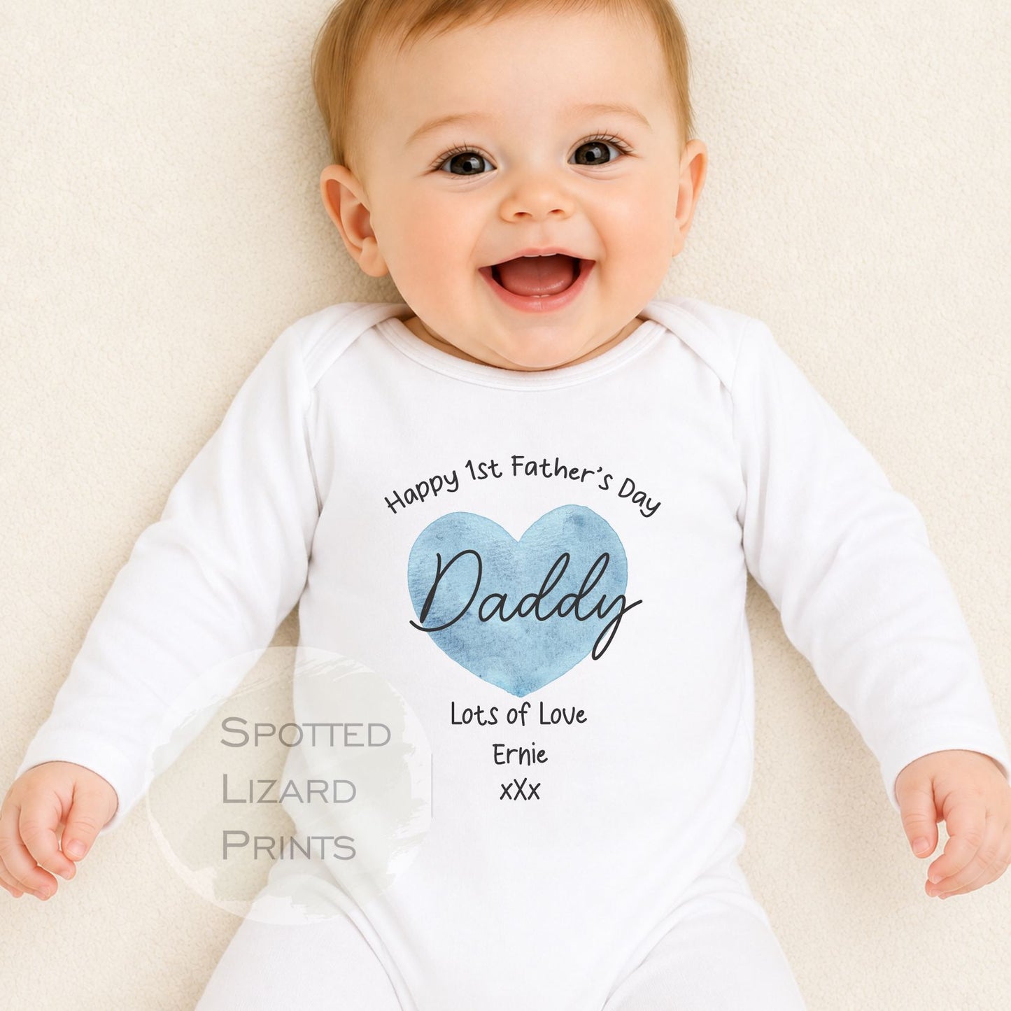 Our First Father's Day Baby Outfit (First Father's Day 1st Father's Day Daddy Dad Father's Day l New Dad Gift)