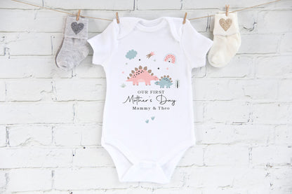 Our first mothers day Baby vest