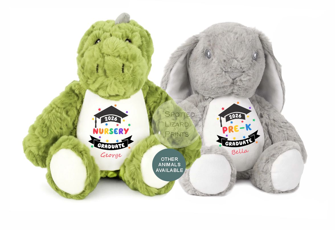 Personalised Graduation dinosaur
