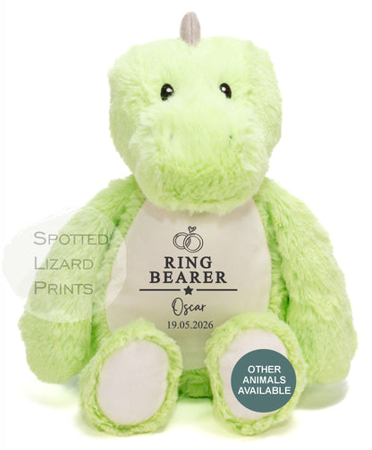 Thankyou teddy for page boys. Personalised Teddy for kids.