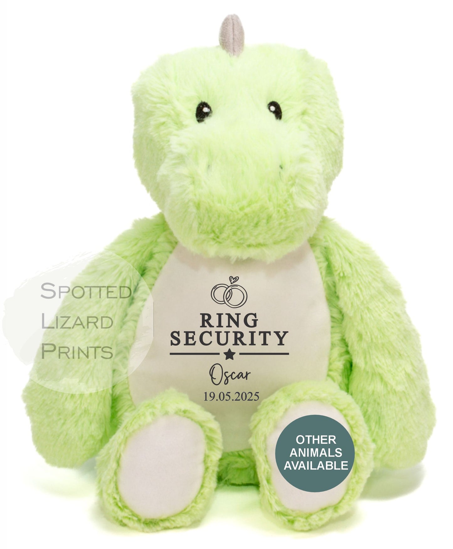 Thankyou teddy for page boys. Personalised Teddy for kids.