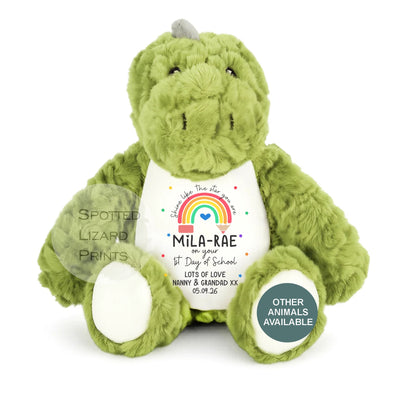 personalised first day of school teddy