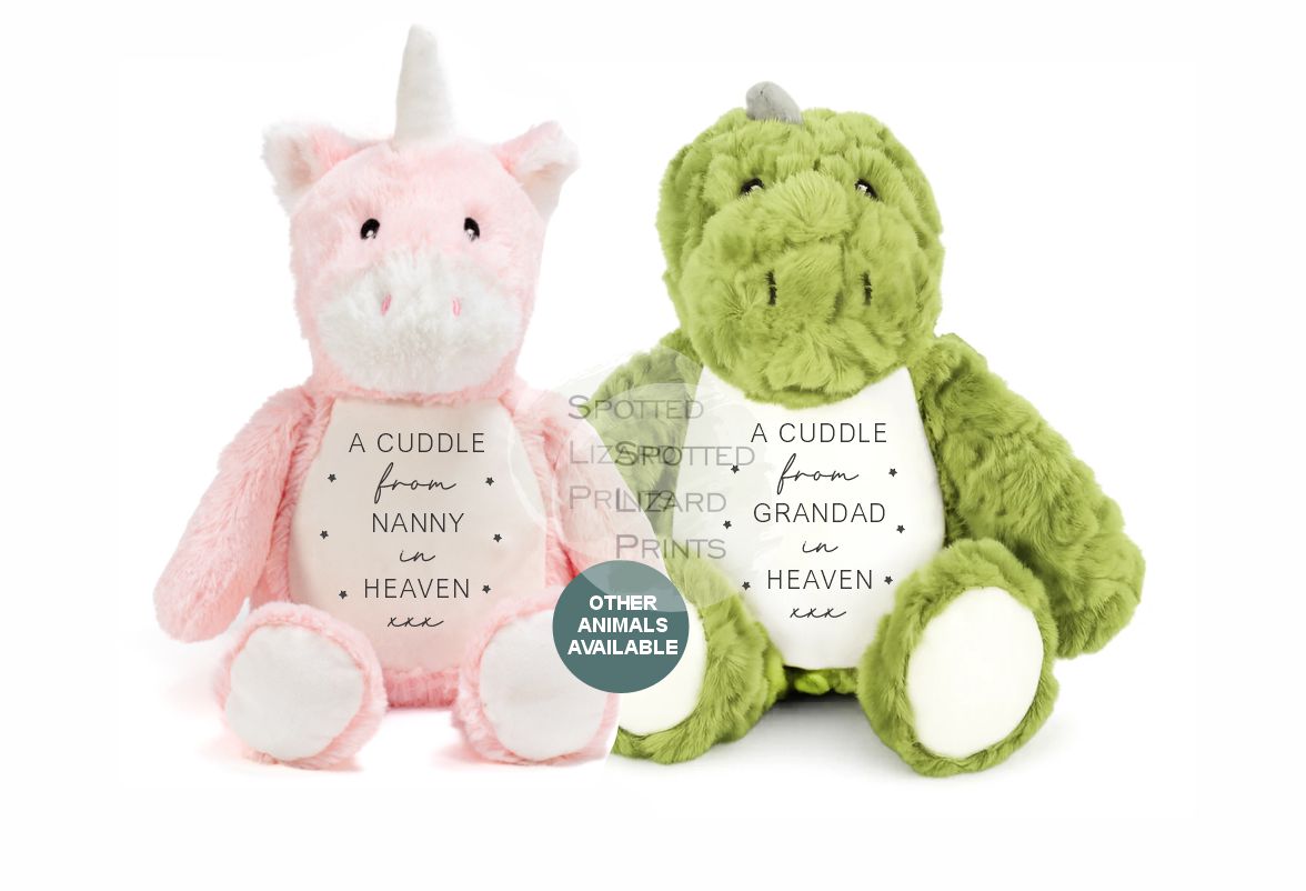 Personalised Remembrance Teddy