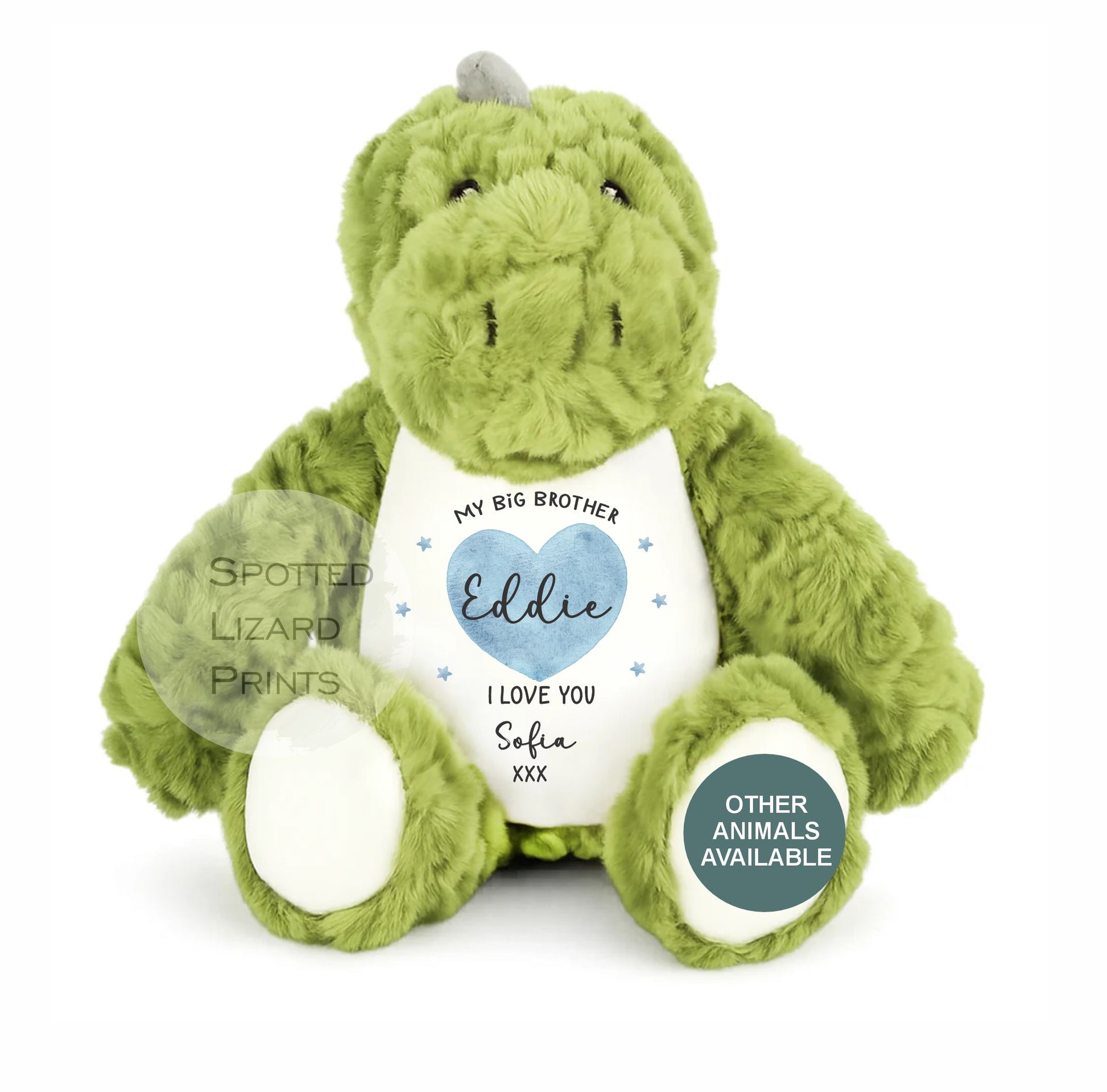 Personalised Big Brother or Big Sister Soft Toy