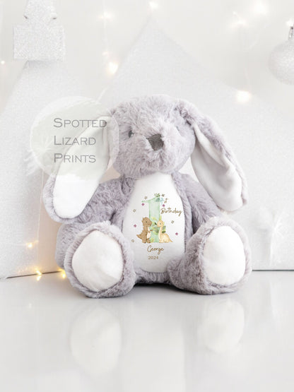 My 1st Birthday Soft Toy personalised Gift