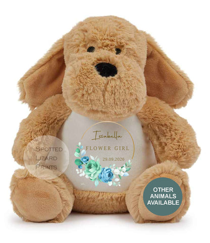 Personalised Thank you Flower girl teddy