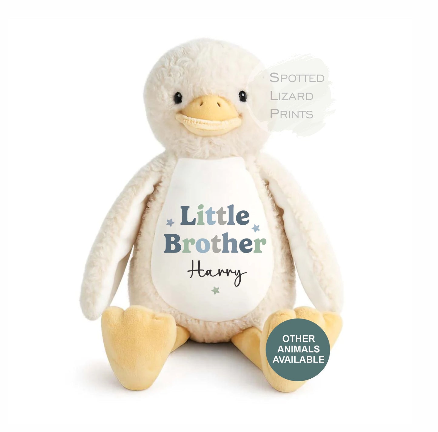 Sibling Teddy, Big Brother & Little Brother Dinosaur Big Sister, Little Sister Unicorn, New Baby Gift Teddy