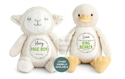 personalised page boy lamb