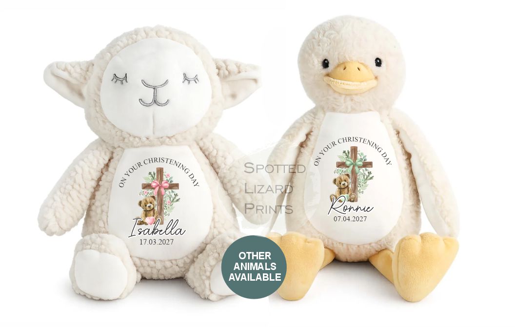 Personalised Christening Teddy