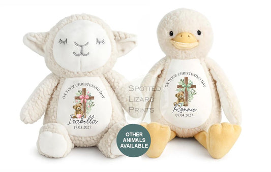 Personalised Christening Teddy