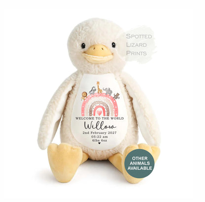 Personalised Born in 2027 Baby Teddy
