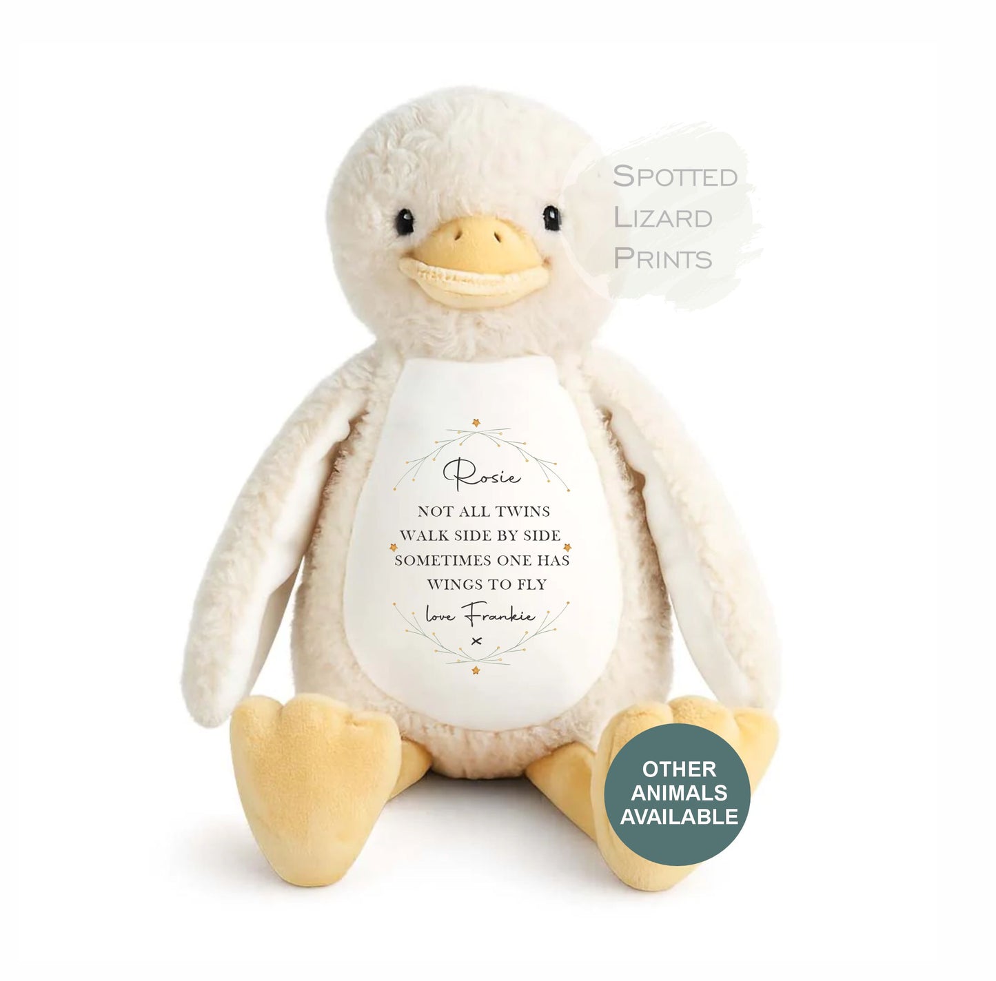 twin baby loss teddy