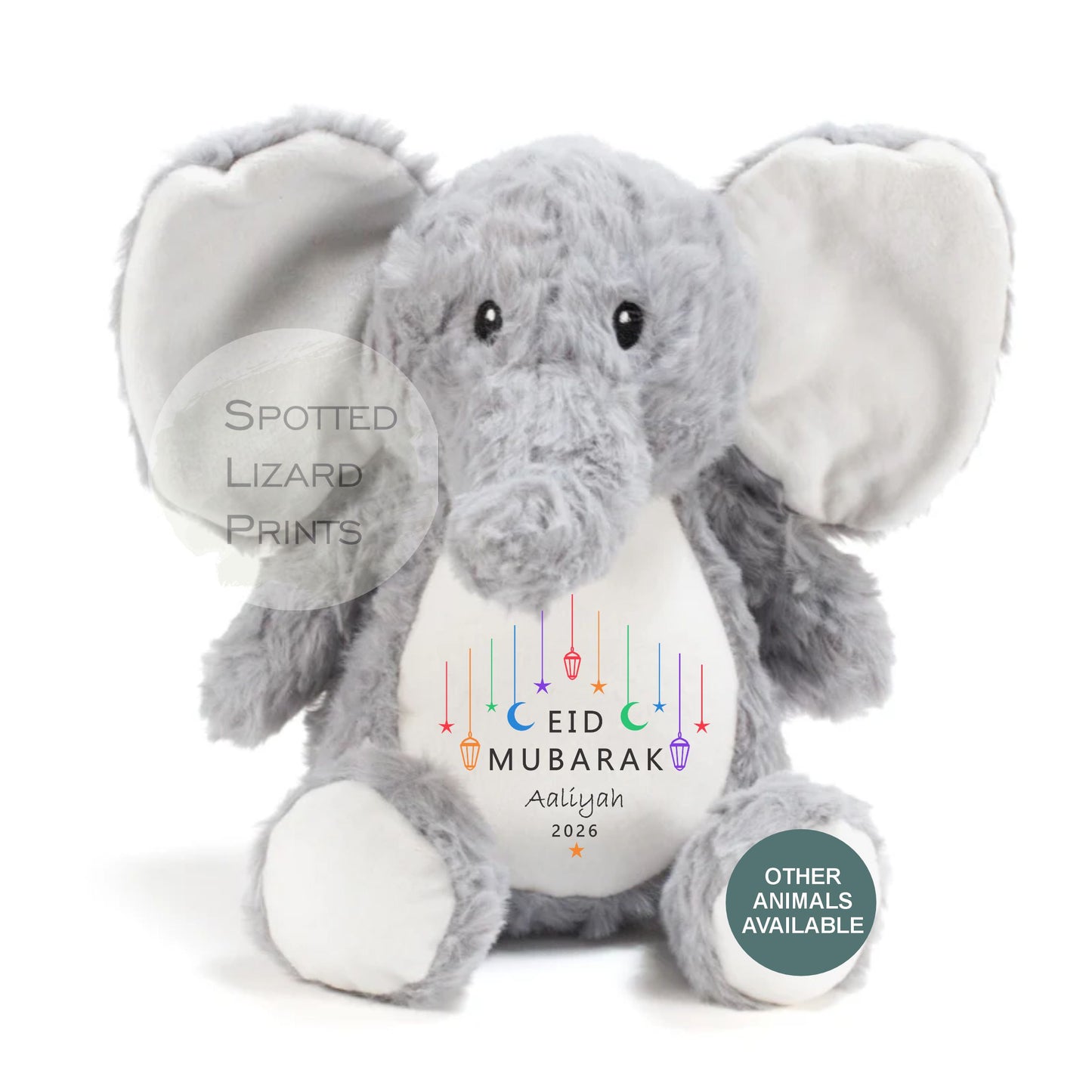 Personalised My First Eid Mubarak Toy - First Eid Teddy - 1st Eid Gift - Eid Mubarak Baby Teddy - Personalised Baby Gift