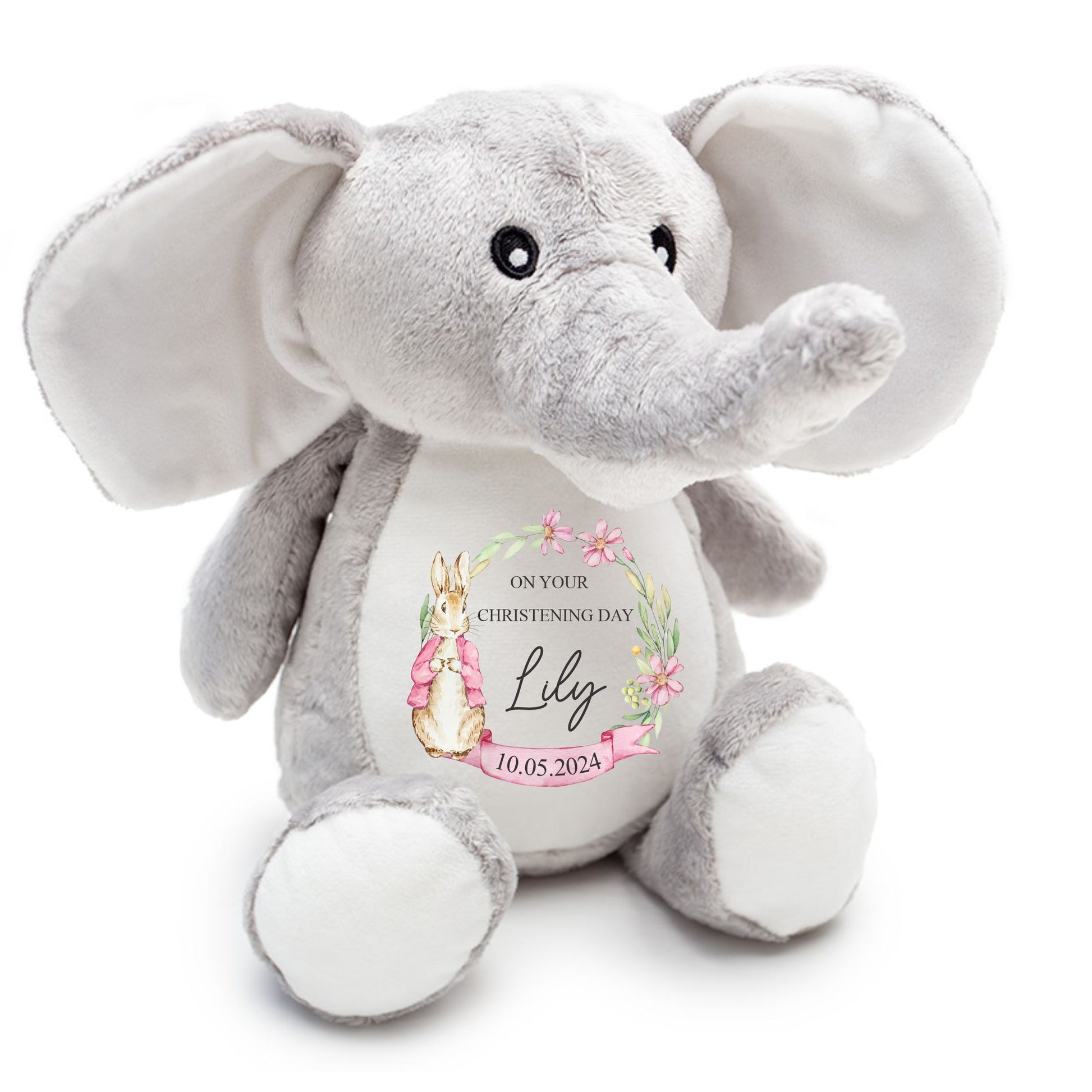 elephant christening gift