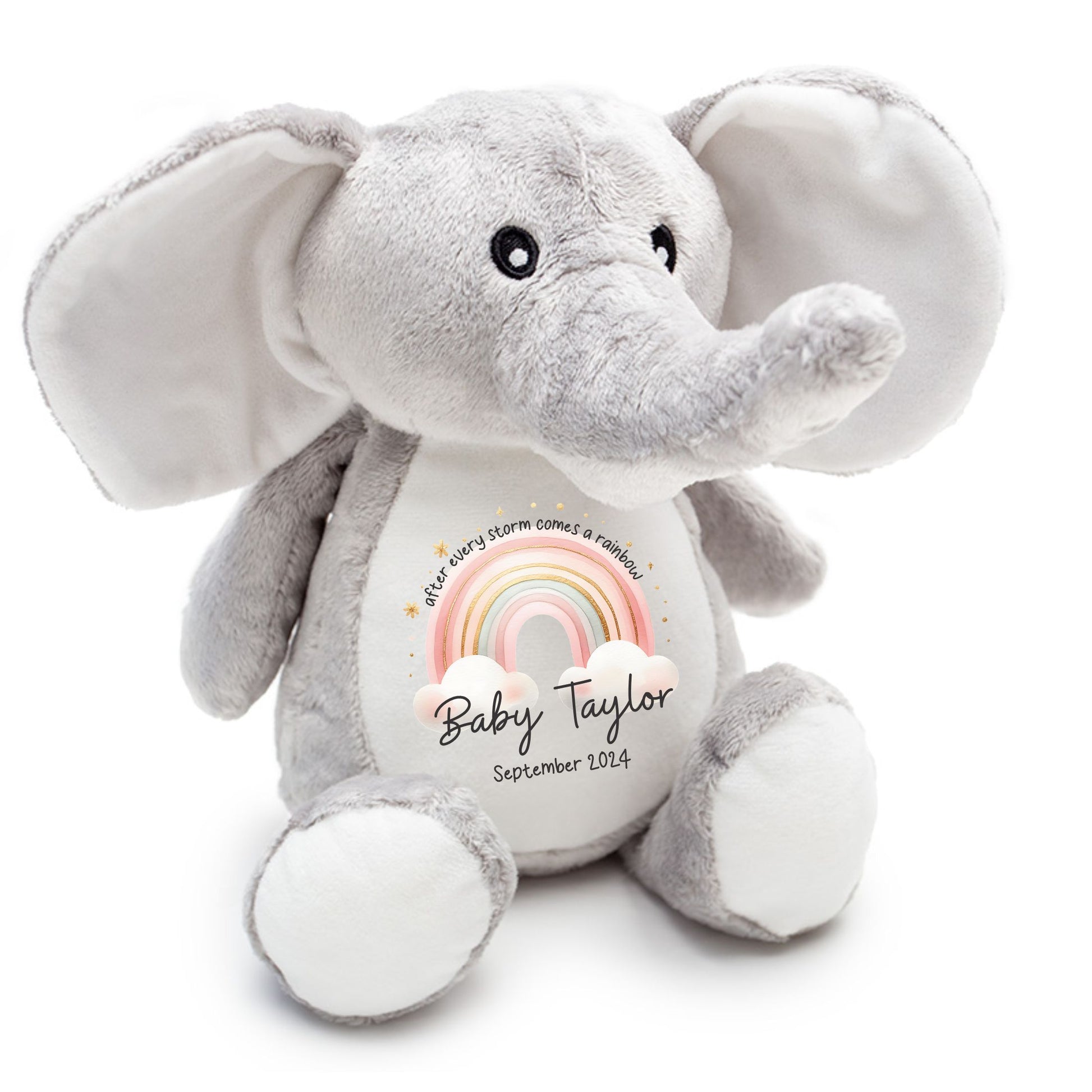 after every storm personalised elephant for baby loss