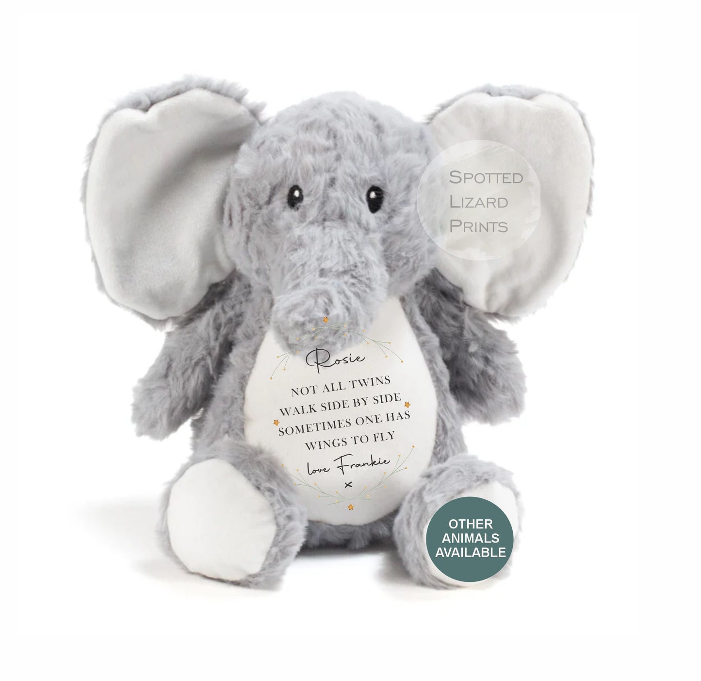 twin baby loss teddy