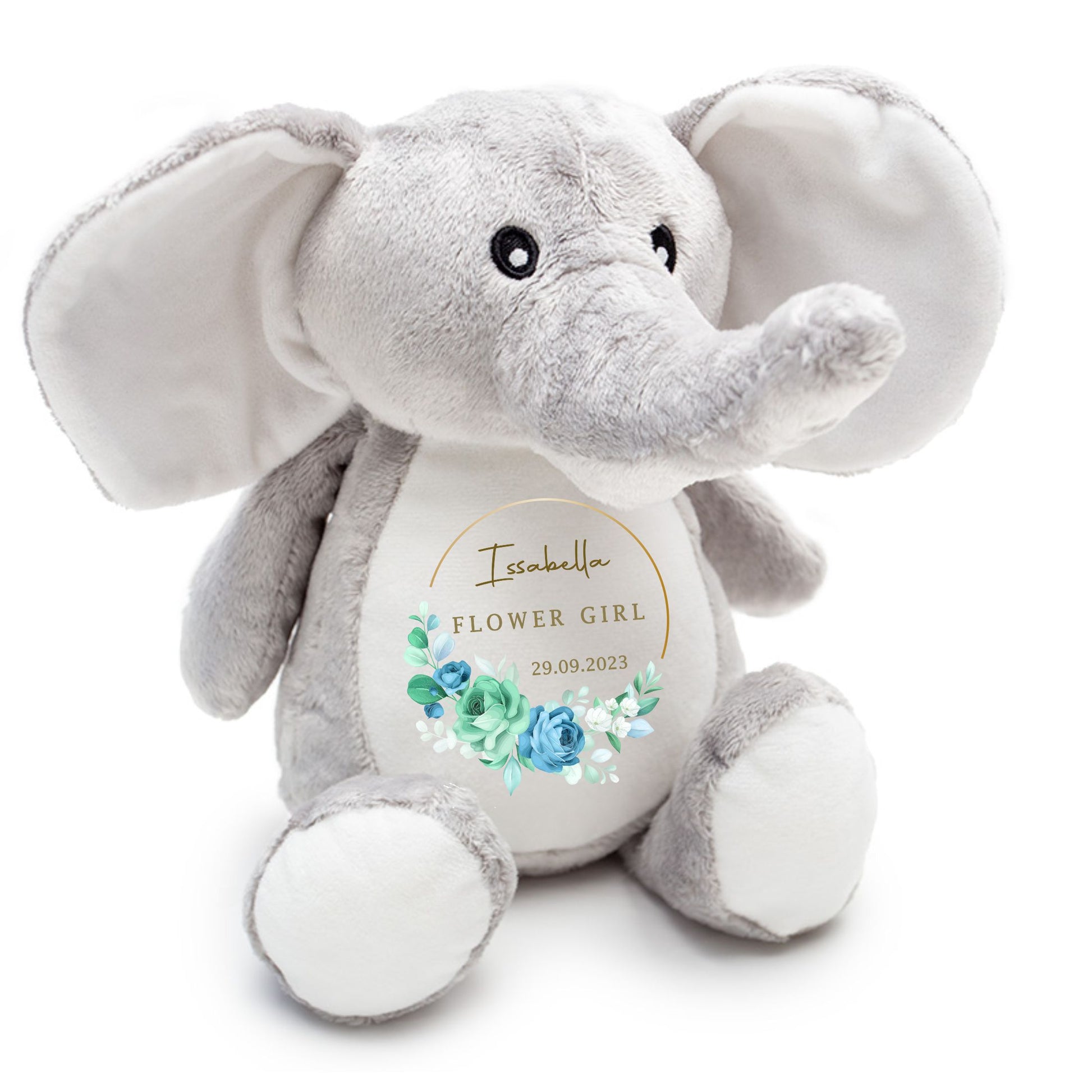 elephant flower girl teddy