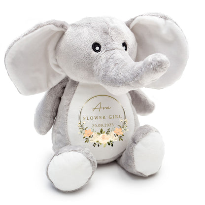 Elephant flower Gift Teddy