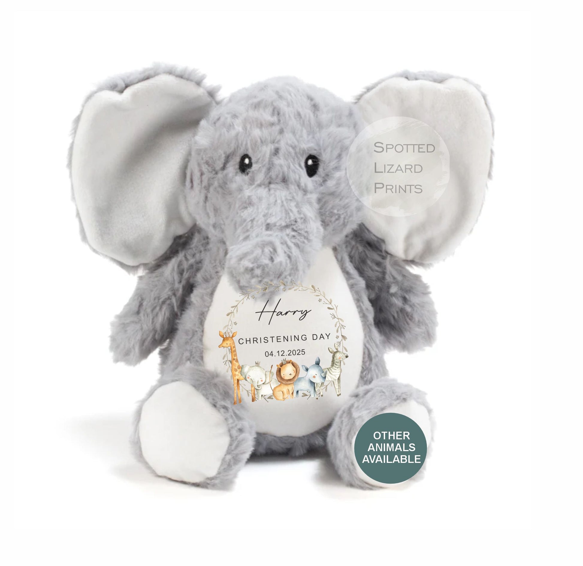 Personalised Christening Teddy Bear, Baby Baptism Gift, Custom Baby Name Soft Toy, Christening Keepsake Gift, Baby Girl Boy Gift, kids Bears