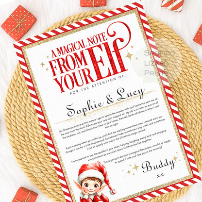 Letter from Elf